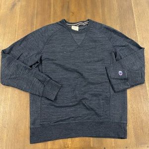 BOGO 50% off - Champion sweatshirt Heather blue medium m
